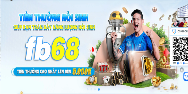 Khuyến mãi FB68Live 3 Mỗi người chơi chỉ được nhận khuyến mãi 1 lần